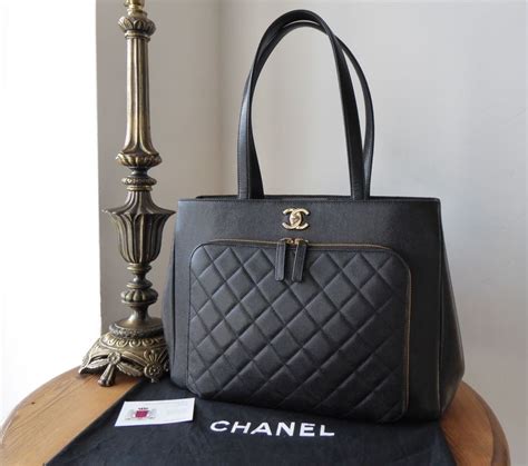 chanel business tote|chanel shopping tote.